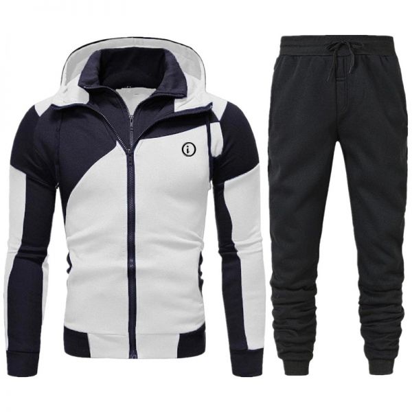 Zip-up Hooded Track Suit